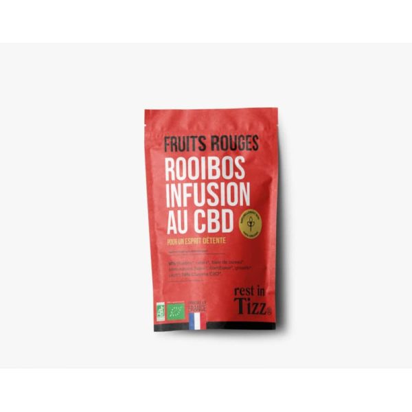 Rooibos Infusion Bio au CBD Fruits Rouges
